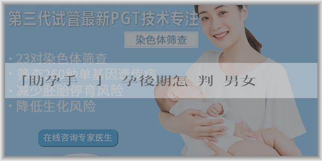 「助孕手機號」懷孕後期怎麼判斷男女？看男女準確嗎？